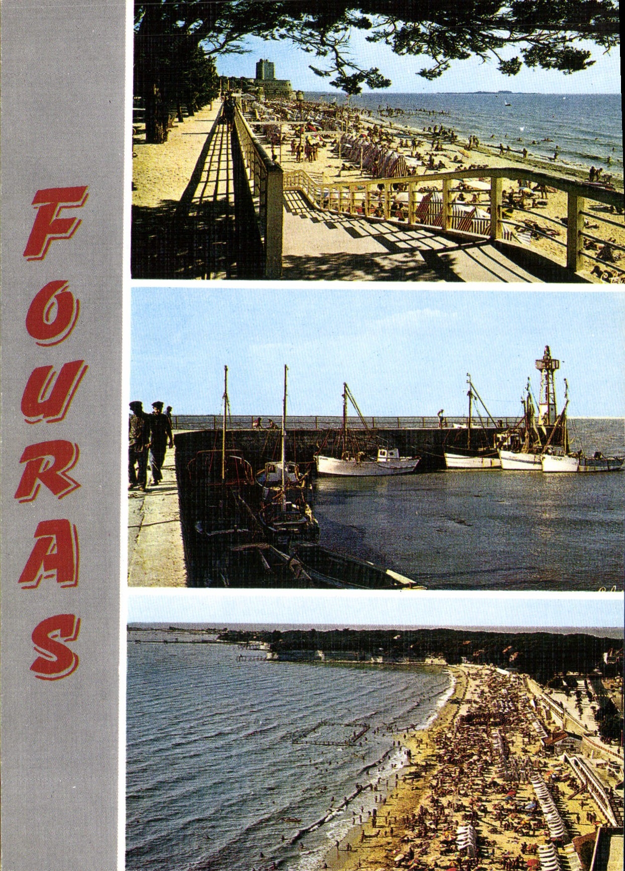 CPSM Fouras La Descente A La Plage port phare piscine