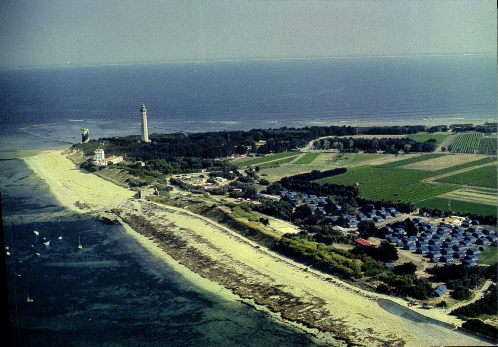 CPSM Ile De Re A I'Extremite De I'Ile Face A I'Ocean phare des baleines