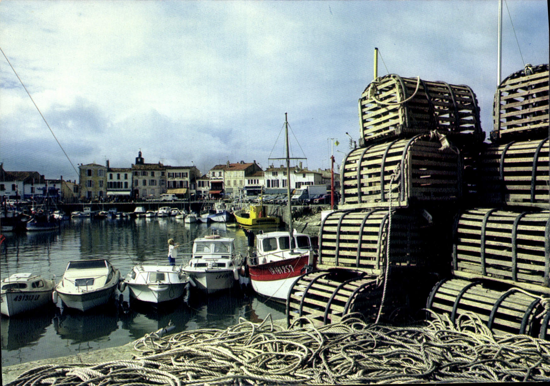 CPSM Ile De Re La Flotte En Re Dans Le Port