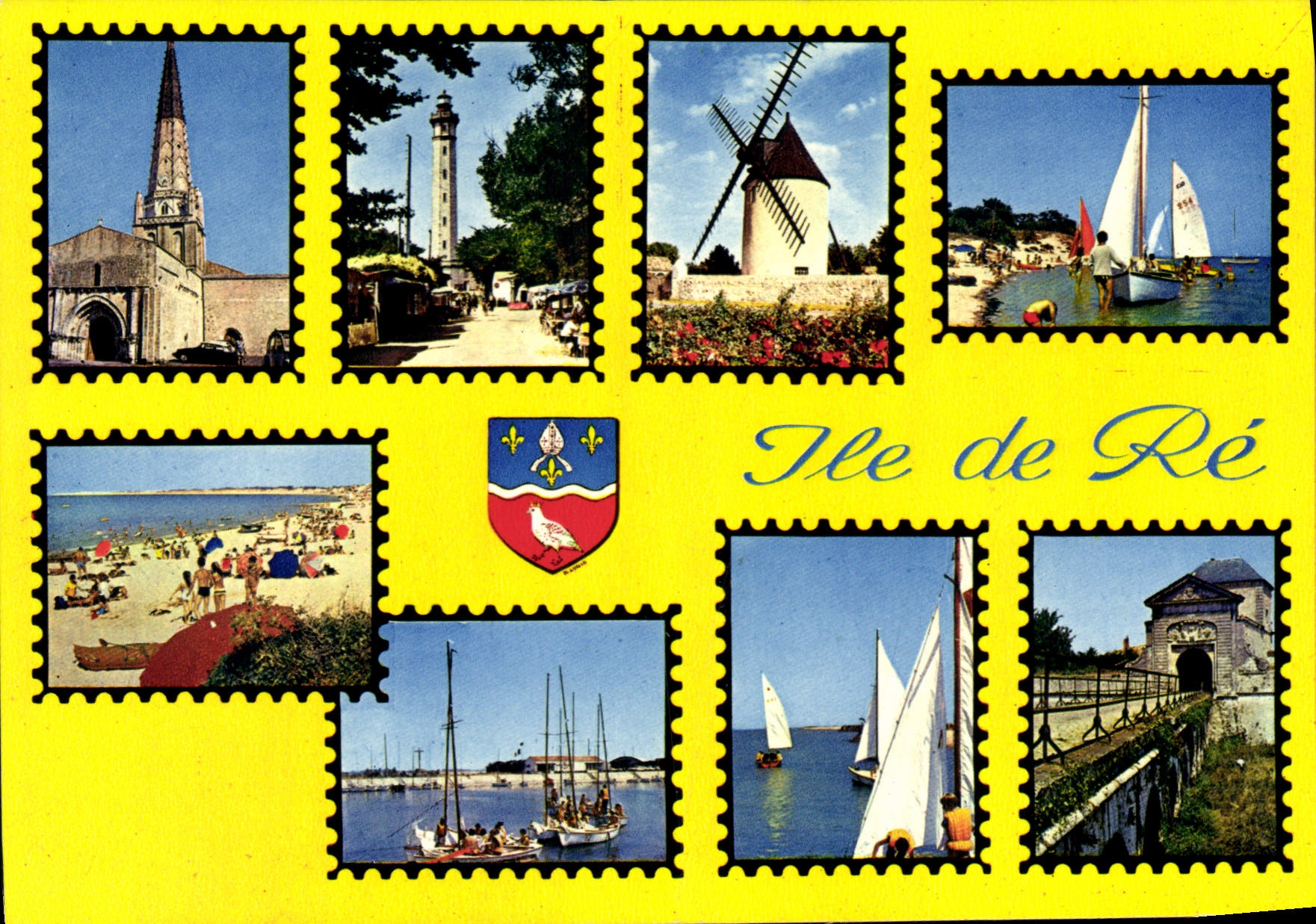 CPSM Ile De Re Souvenir Divers Aspects