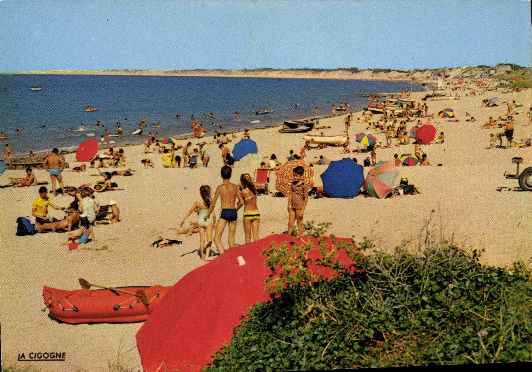 CPSM Ile De Re Sur La Plage De La Conche