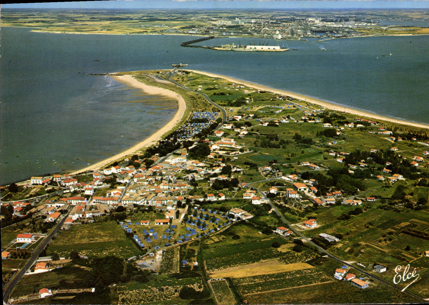 CPSM Ile De Re Vue D'Ensemble De Rivedoux Et La Pointe