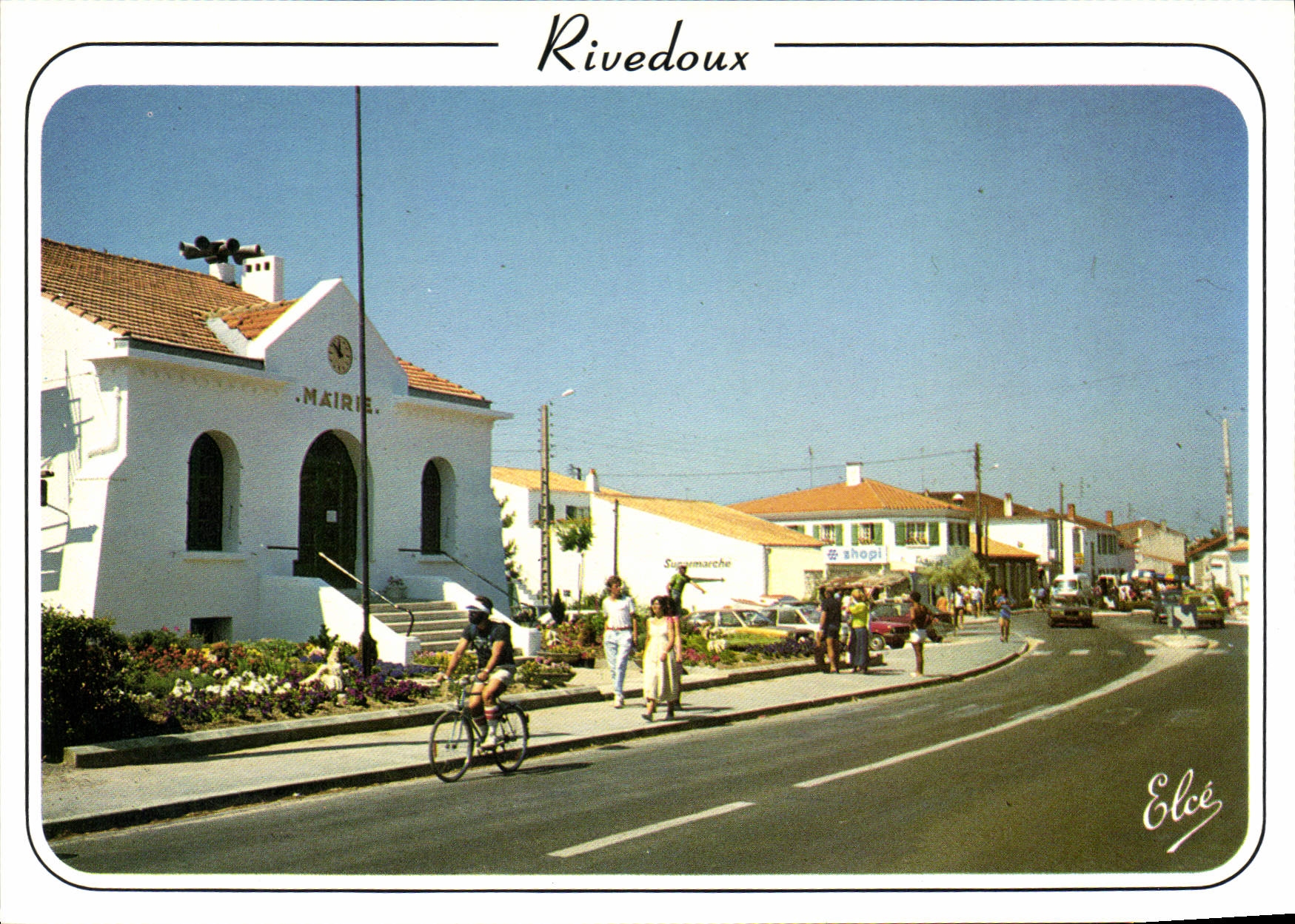 CPSM Ile De Re La Blanche Rivedoux En Re La Mairie