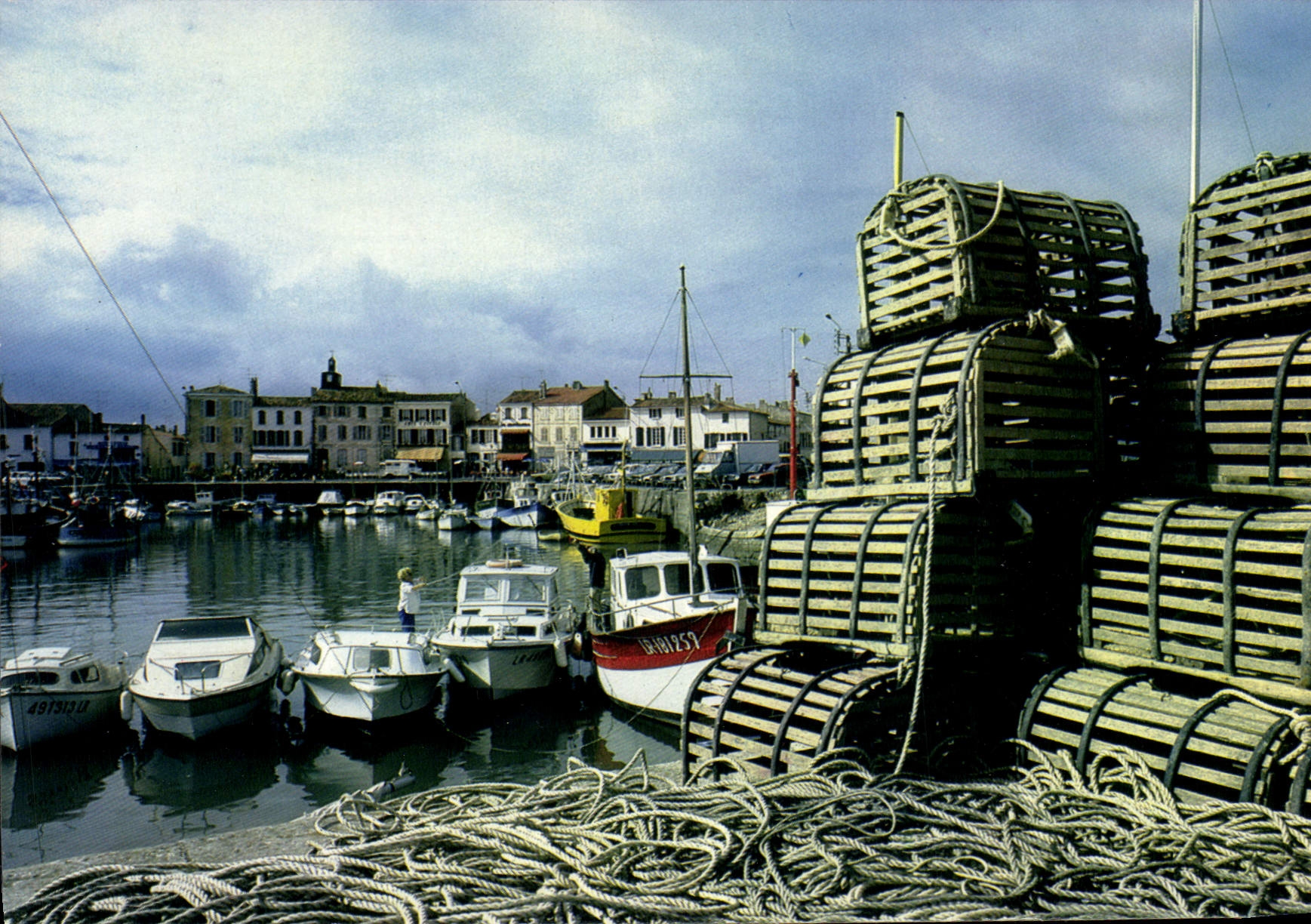 CPSM Ile De Re La Flotte En Re Dans Le Port