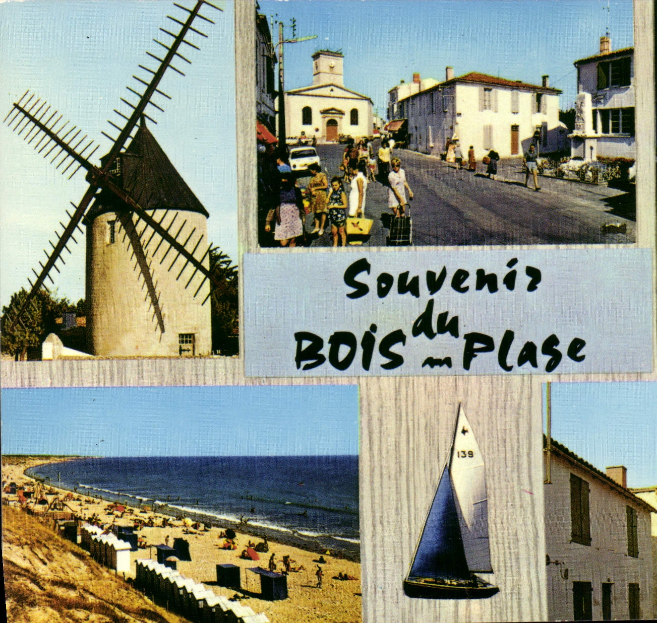 CPSM Ile De Re Le Bois Plage Le Moulin De Morinand
