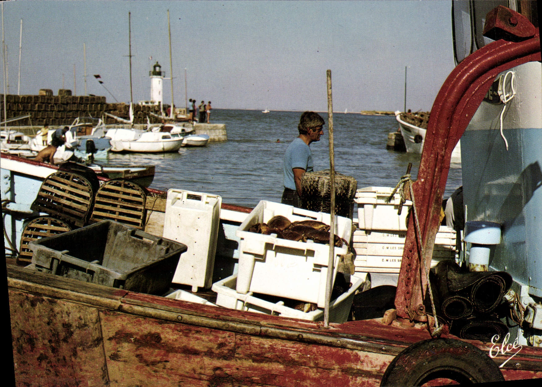 CPSM Ile De Re La Flotte En Re Le Retour De La Peche Avec