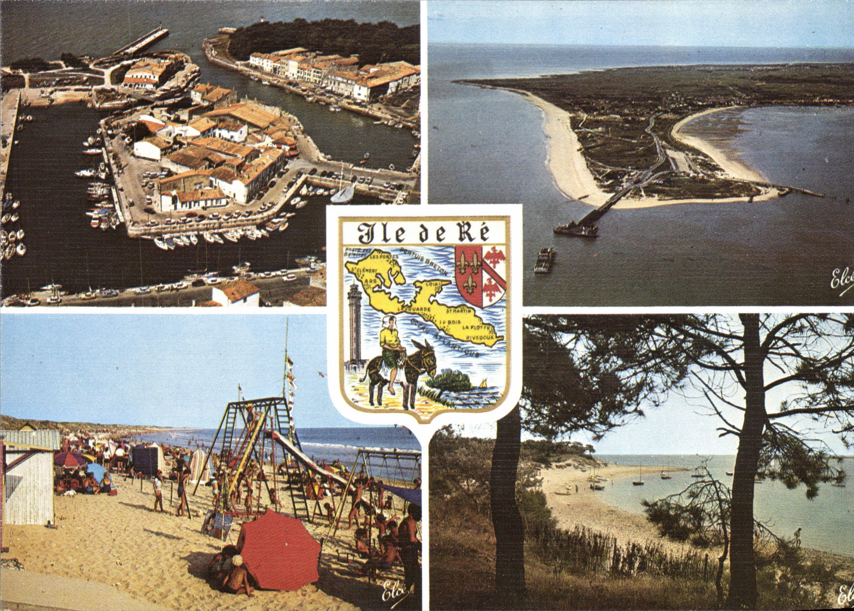 CPSM Ile De Re Le Port De Saint Martin
