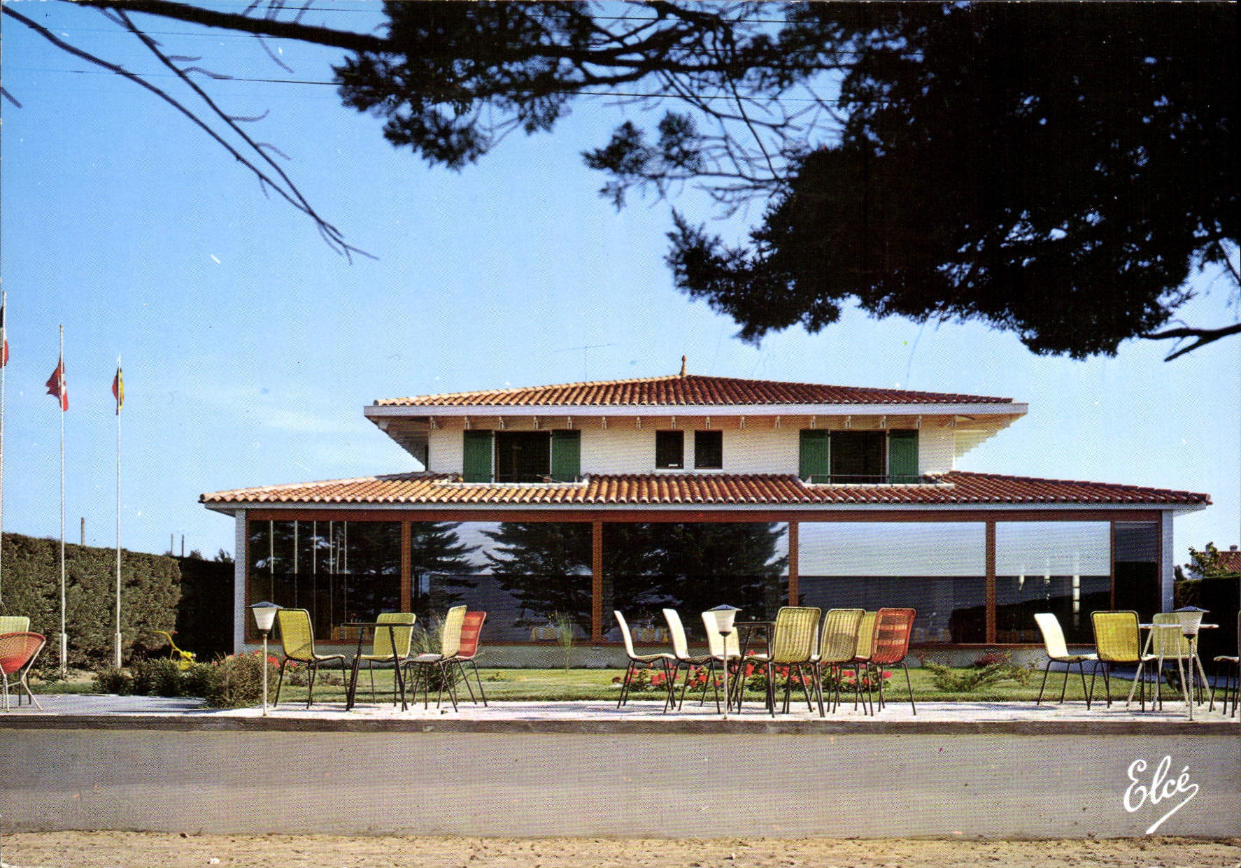 CPSM Ile De Re La Flotte Le Richelieu Hotel Restaurant Tourisme