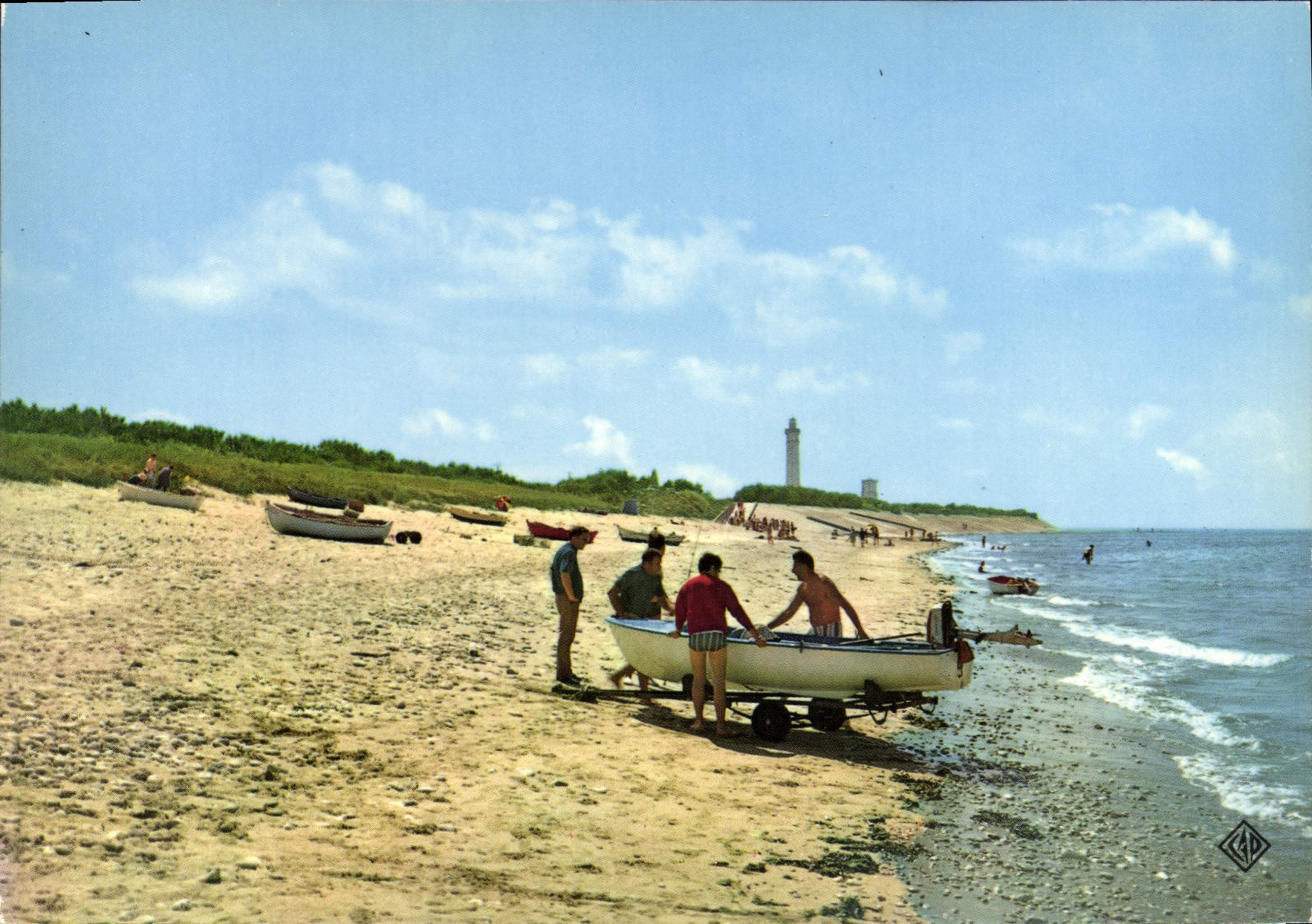 CPSM Ile De Re St Clement Des Baleines La Conche Des Baleines