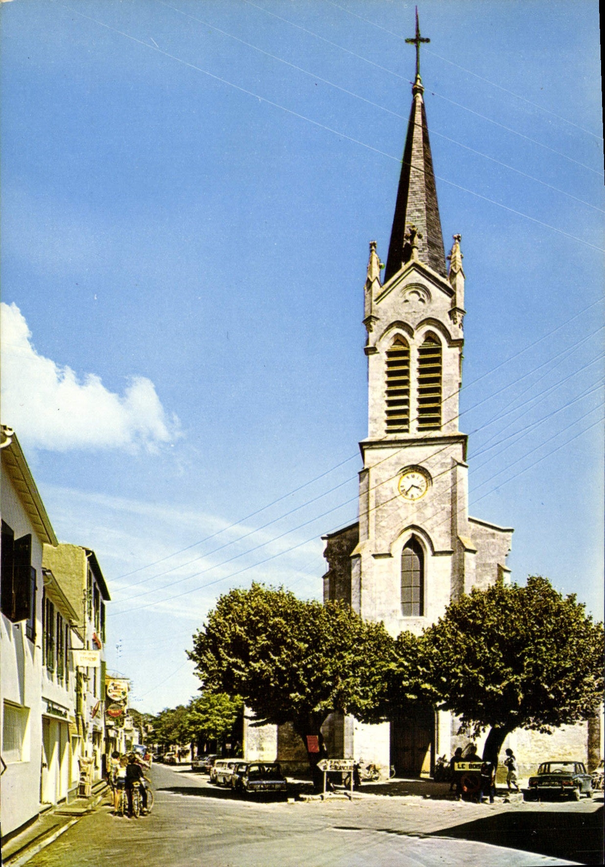 CPSM Ile De Re La Couarde Sur Mer L'Eglise Dediee A Saint Roch