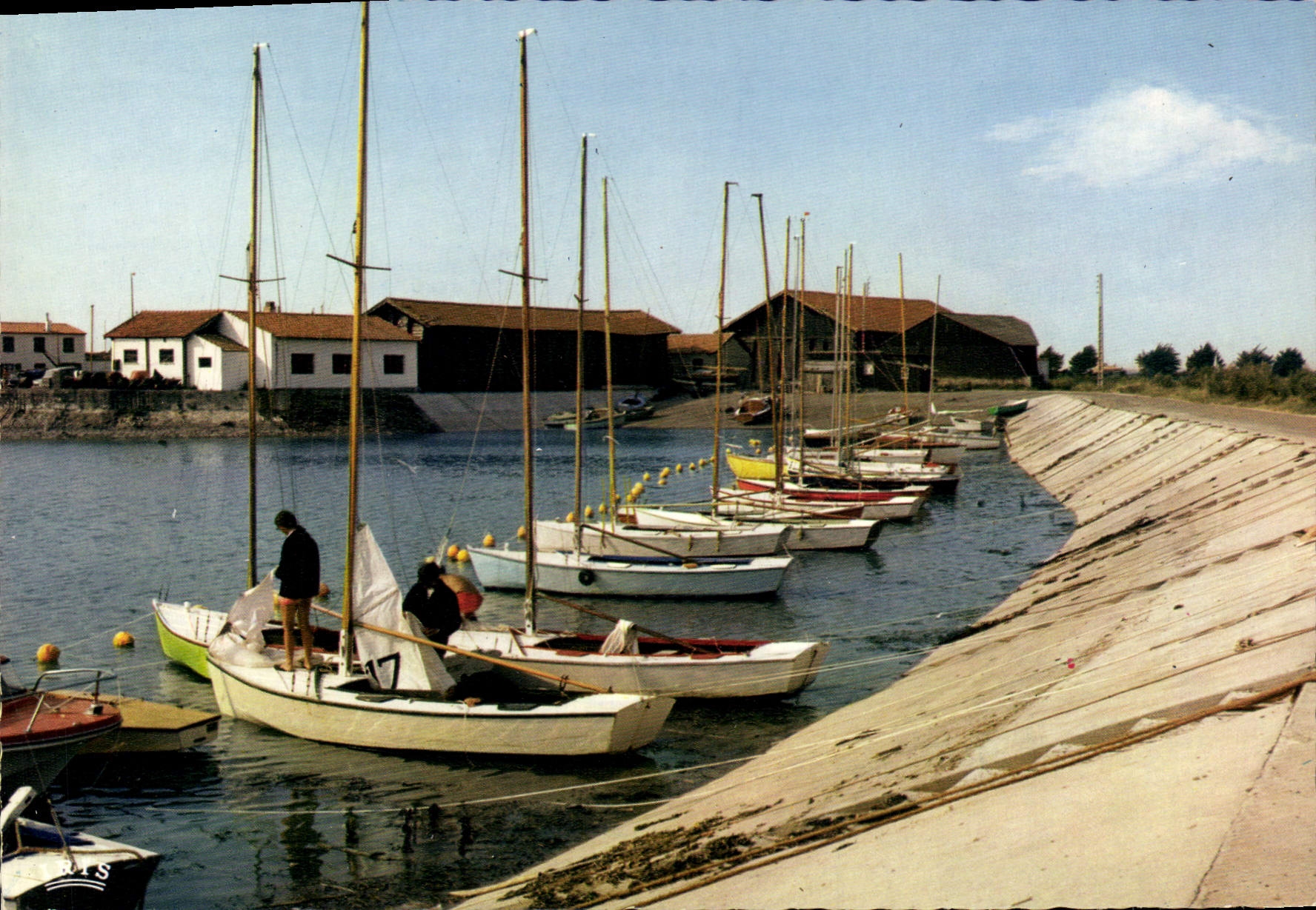 CPSM Ile De Re Le Port D'Ars