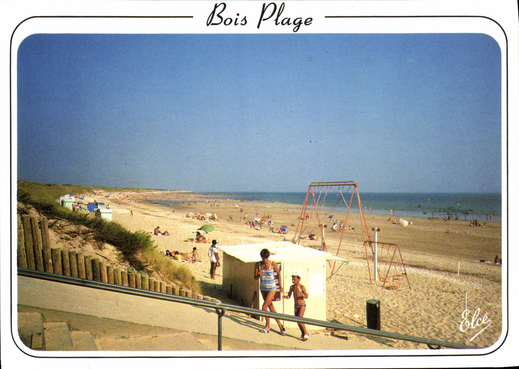 CPSM Ile De Re La Blanche Bois Plage