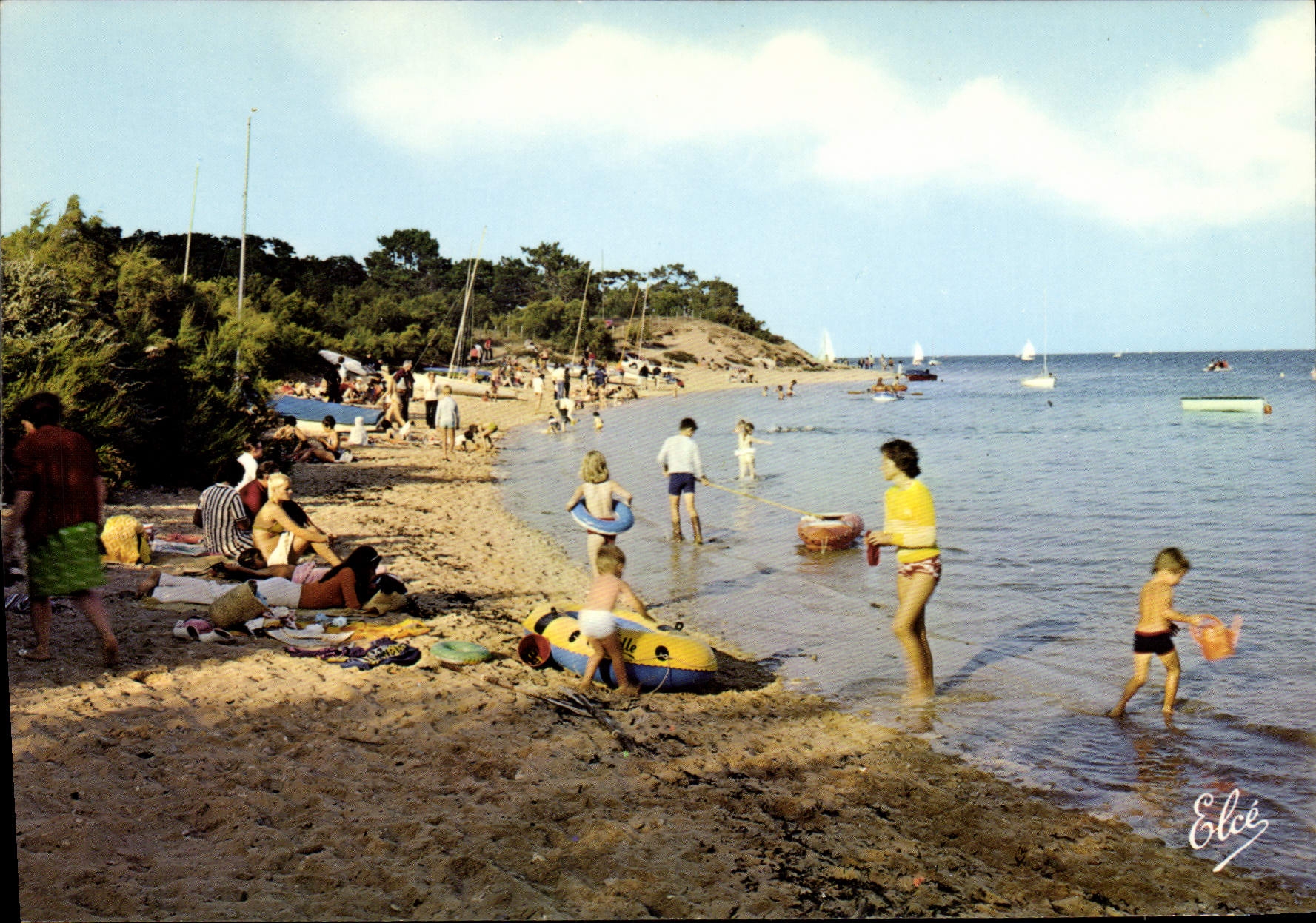 CPSM Ile De Re La Belle Plage De Trousse Chemise
