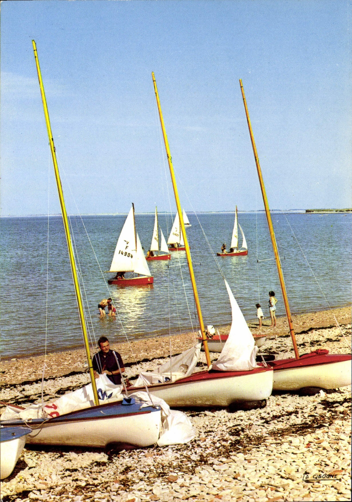 CPSM Ile De Re L'Ecole De Volle A La Flotte En Re