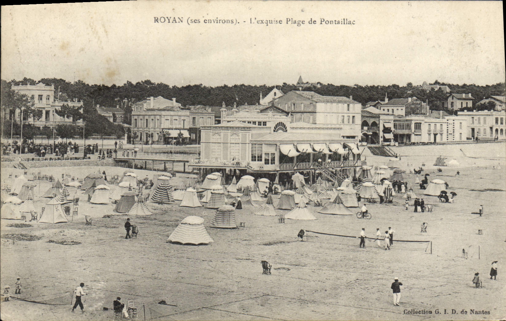 CPA Royan L'Exquise Plage De Pontaillac