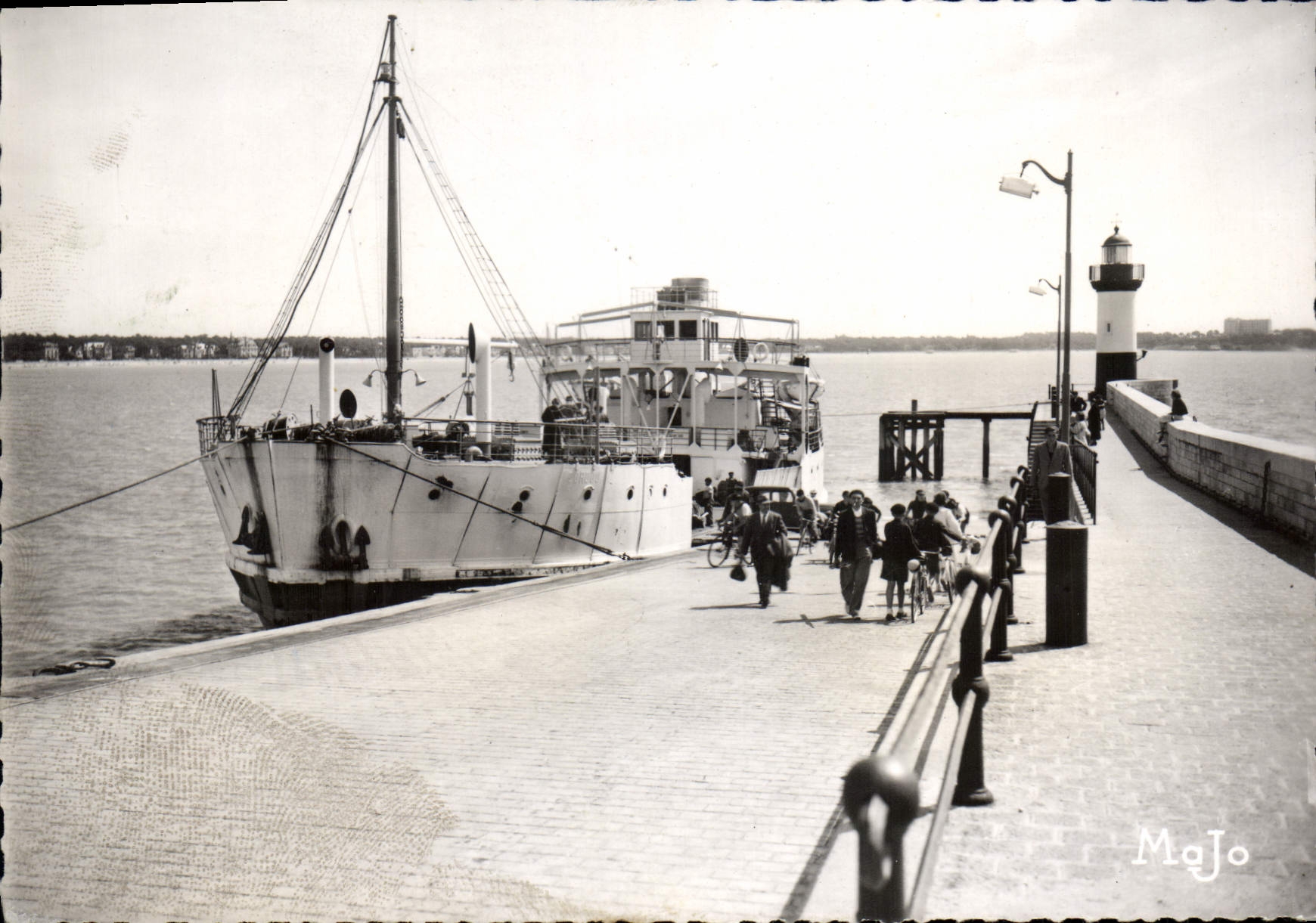 CPSM Royan Le Cordouan Bac Transbordeur De La Pointe de Grave