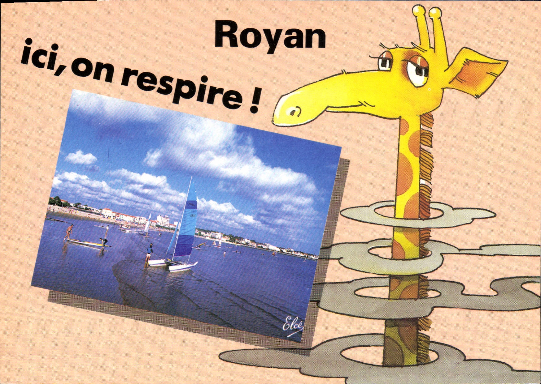 CPSM Royan Ici On Respire