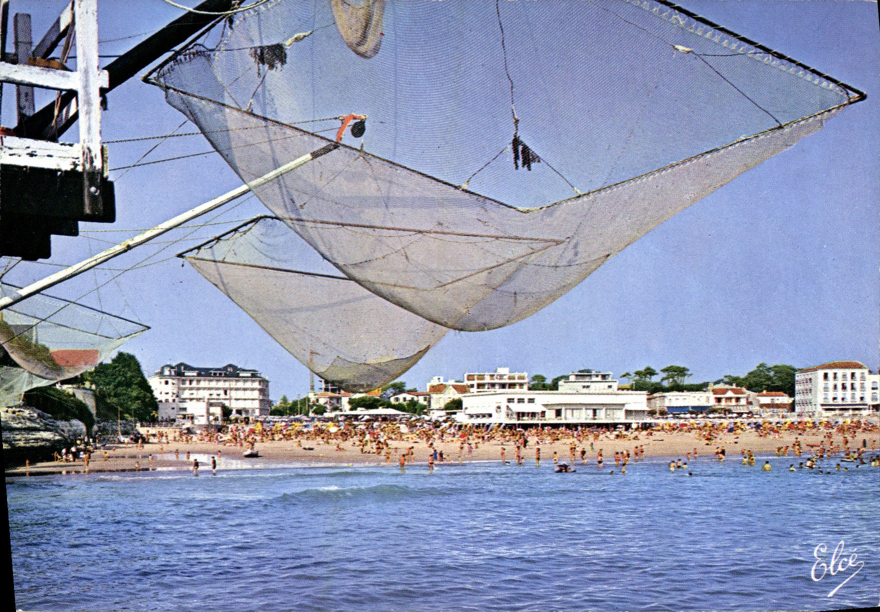 CPSM Royan Pontaillac La Grande Plage Avec Le Sporting Casino