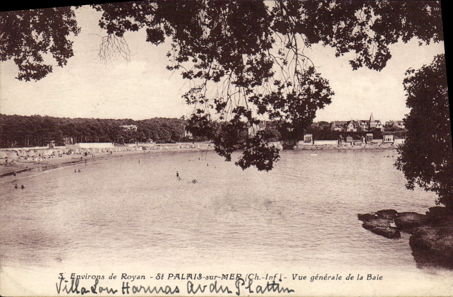 CPA Saint Palais Sur Mer Vue Generale De La Baie