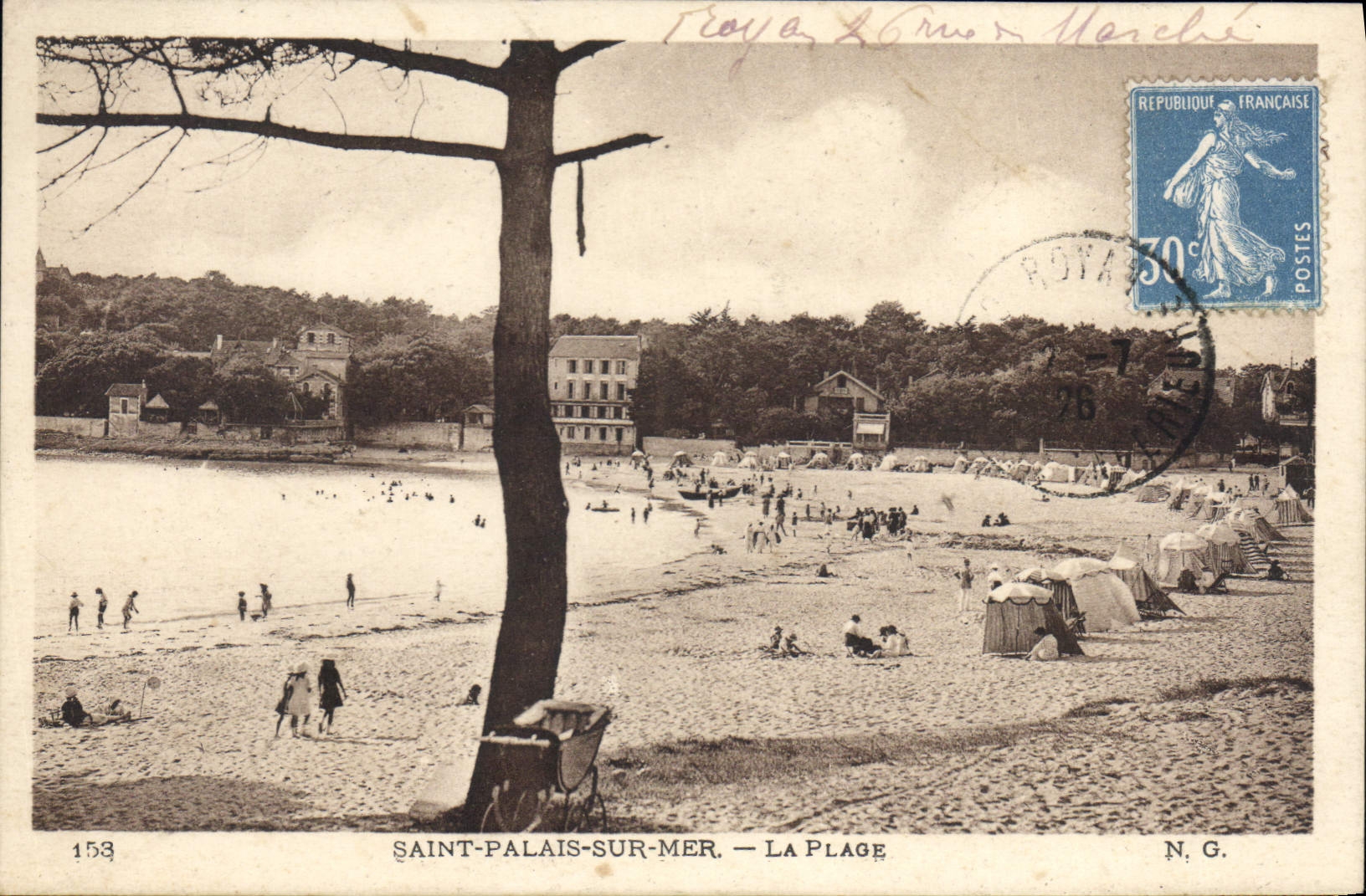 CPA Saint Palais Sur Mer La Plage