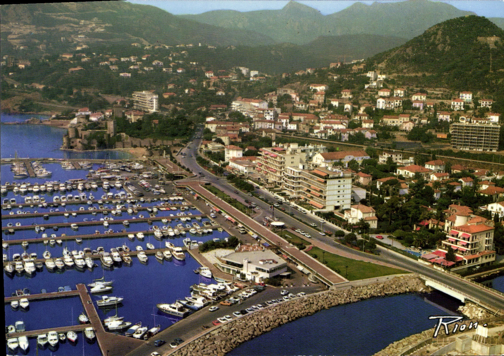 CPSM La Napoule Vue Aerienne Avec Le San Peyre