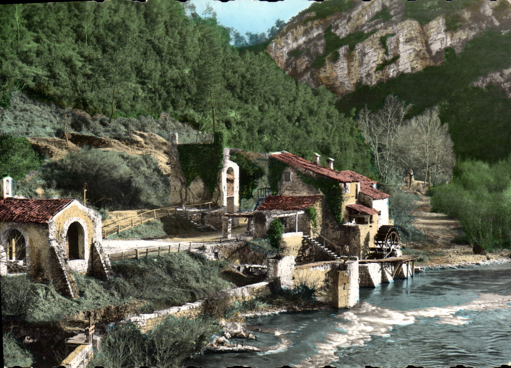 CPSM La Colle Sur Loup Moulin De La Belle Meuniere