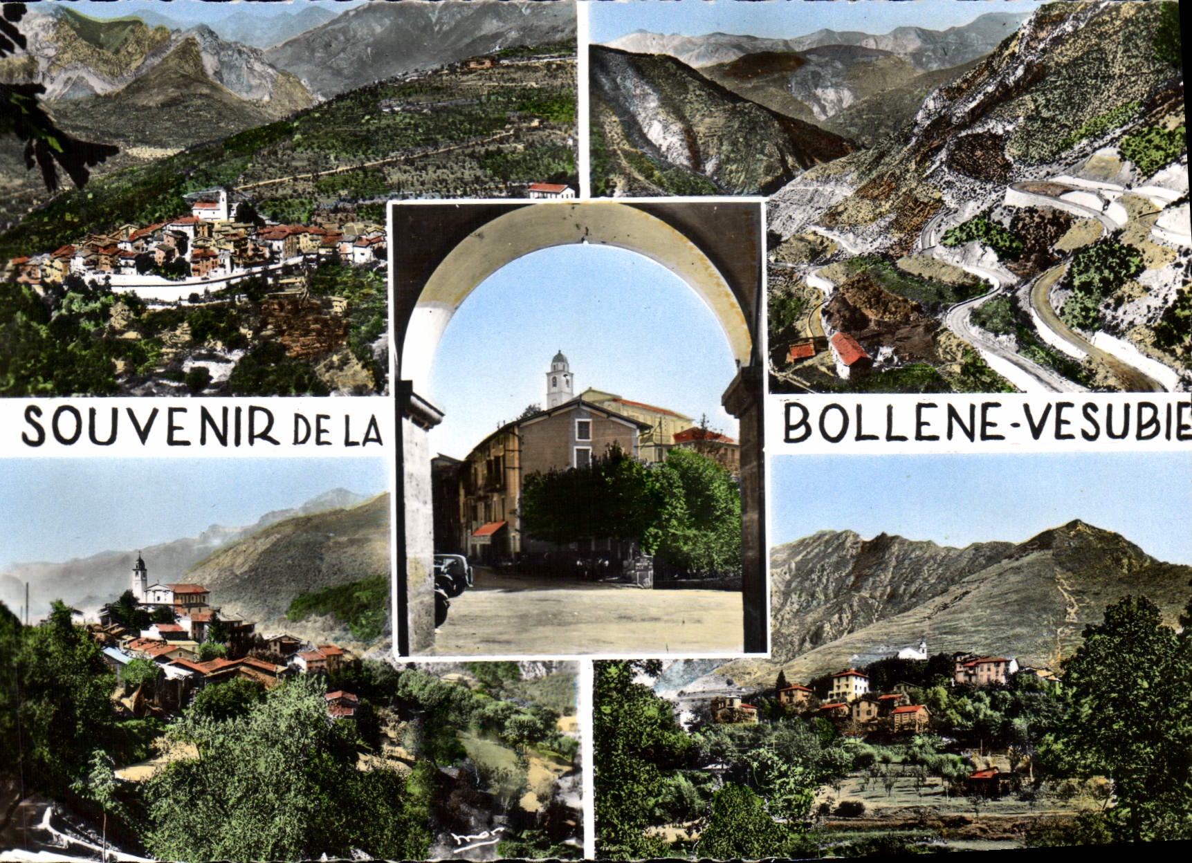 CPSM La Bollene Vesubie