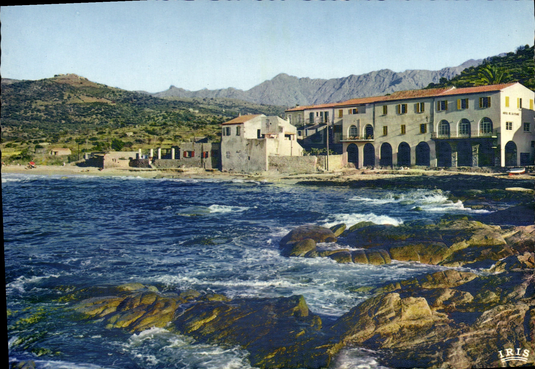 CPSM Algajola L'Hotel De La Plage Proprietaire Martelli