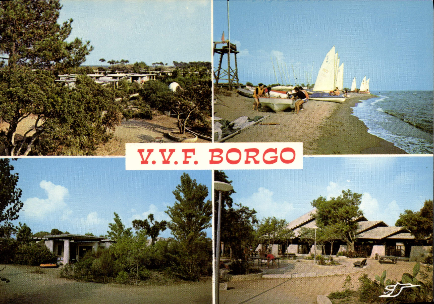 CPSM Borgo Village Vacances Familles