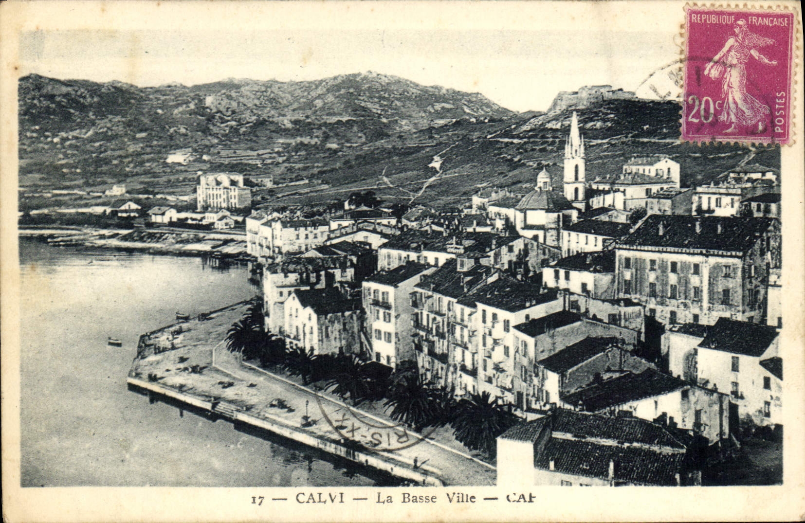 CPA Calvi La Basse Ville