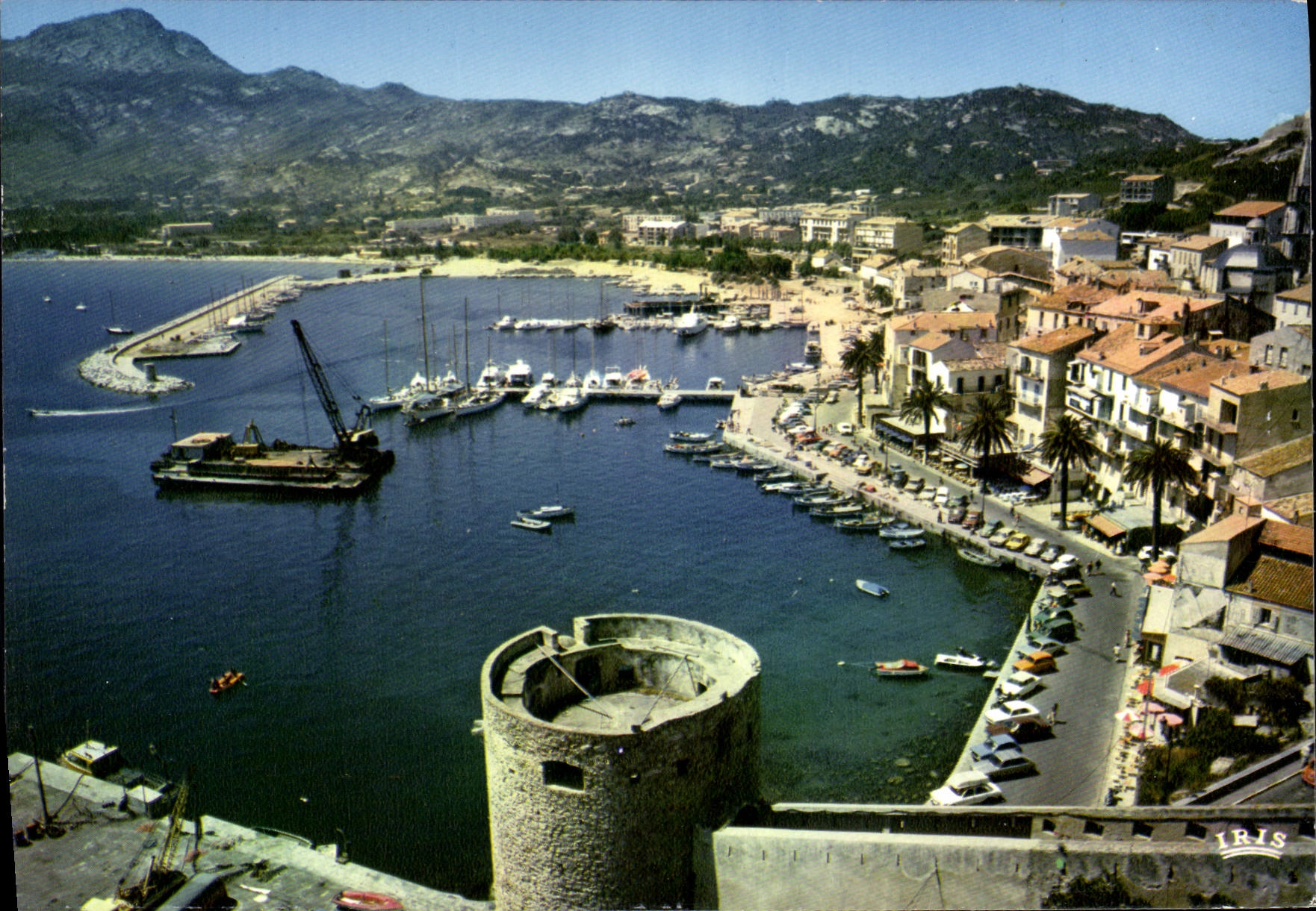 CPSM Calvi La Ville Et Le Port