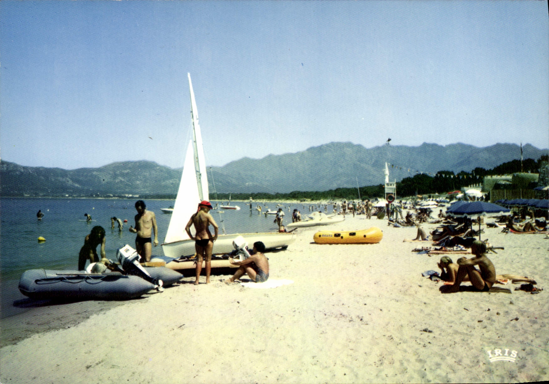 CPSM Calvi La Plage