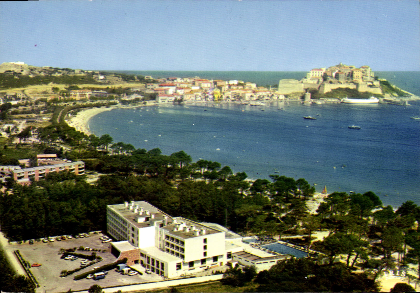 CPSM Calvi Vue d'Ensemble De La Station Touristique hotel palm beach