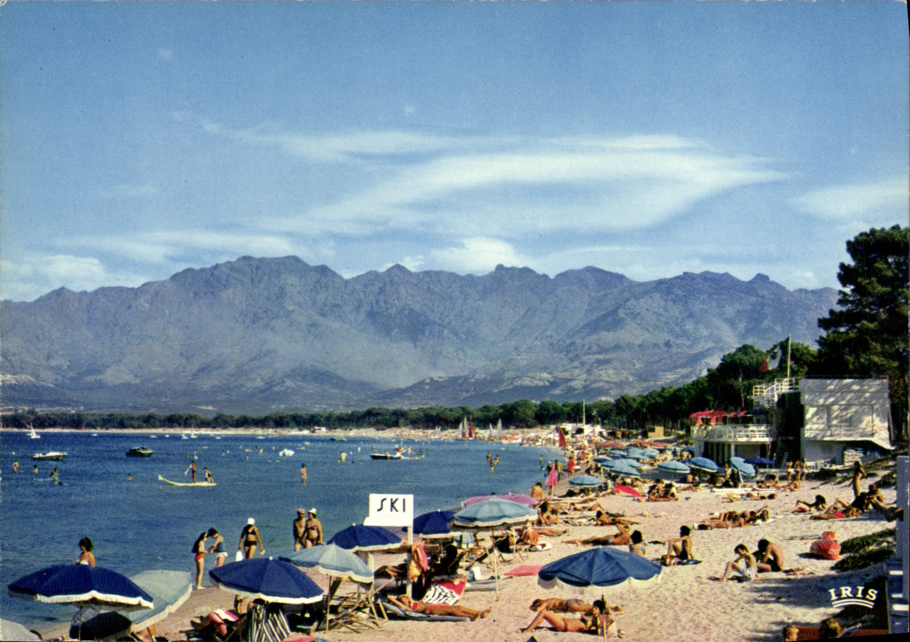 CPSM Calvi De Sa Belle Plage Vers La Montagne