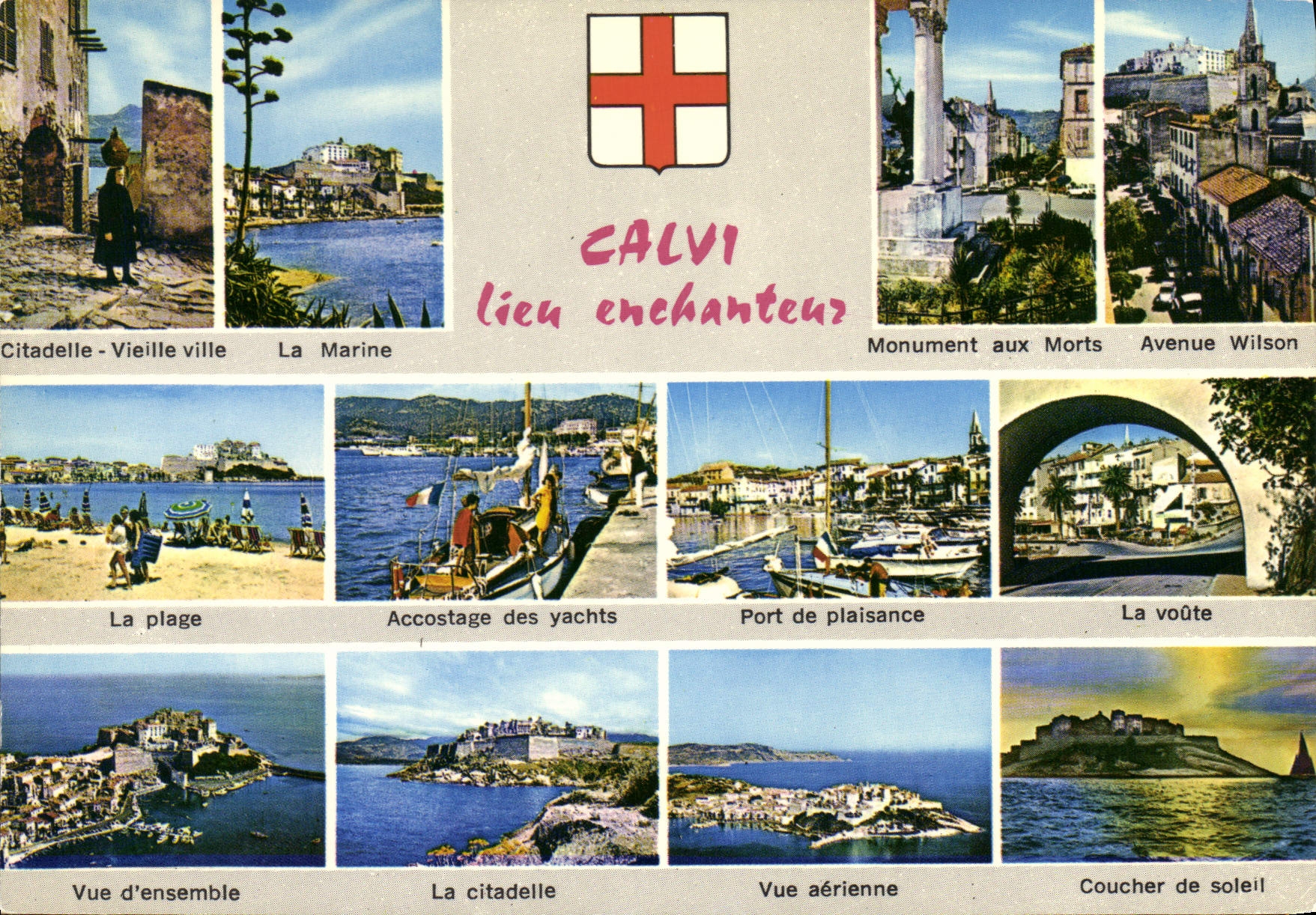 CPSM Calvi Lieu Enchanteur