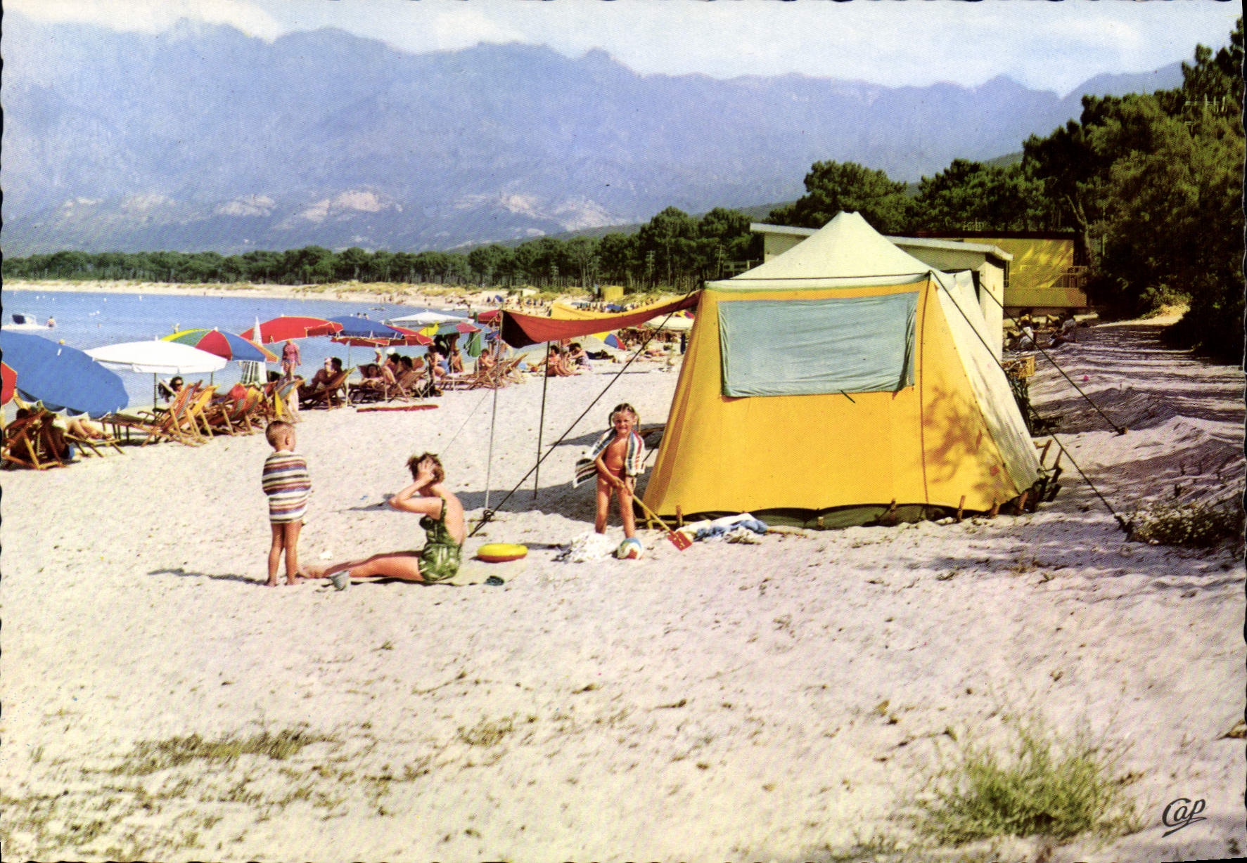 CPSM Calvi La Plage