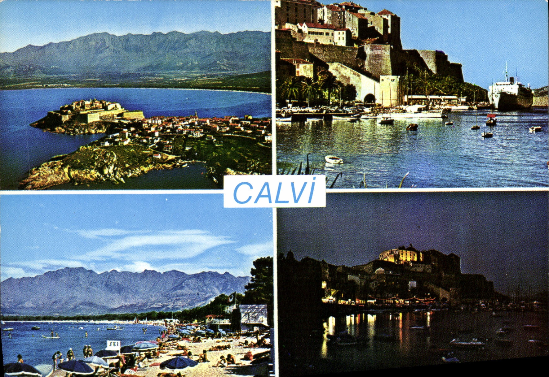 CPSM Charmes Et Coulers De La Corse Calvi