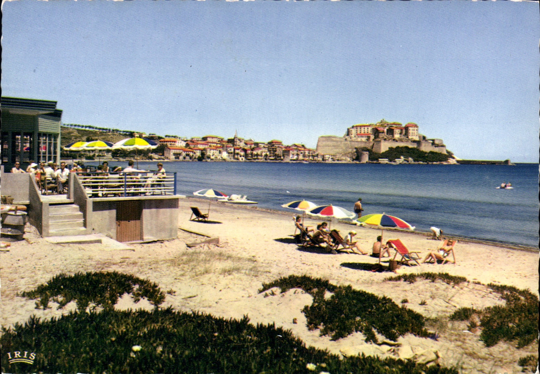 CPSM Calvi Vue Generale Et La Plage