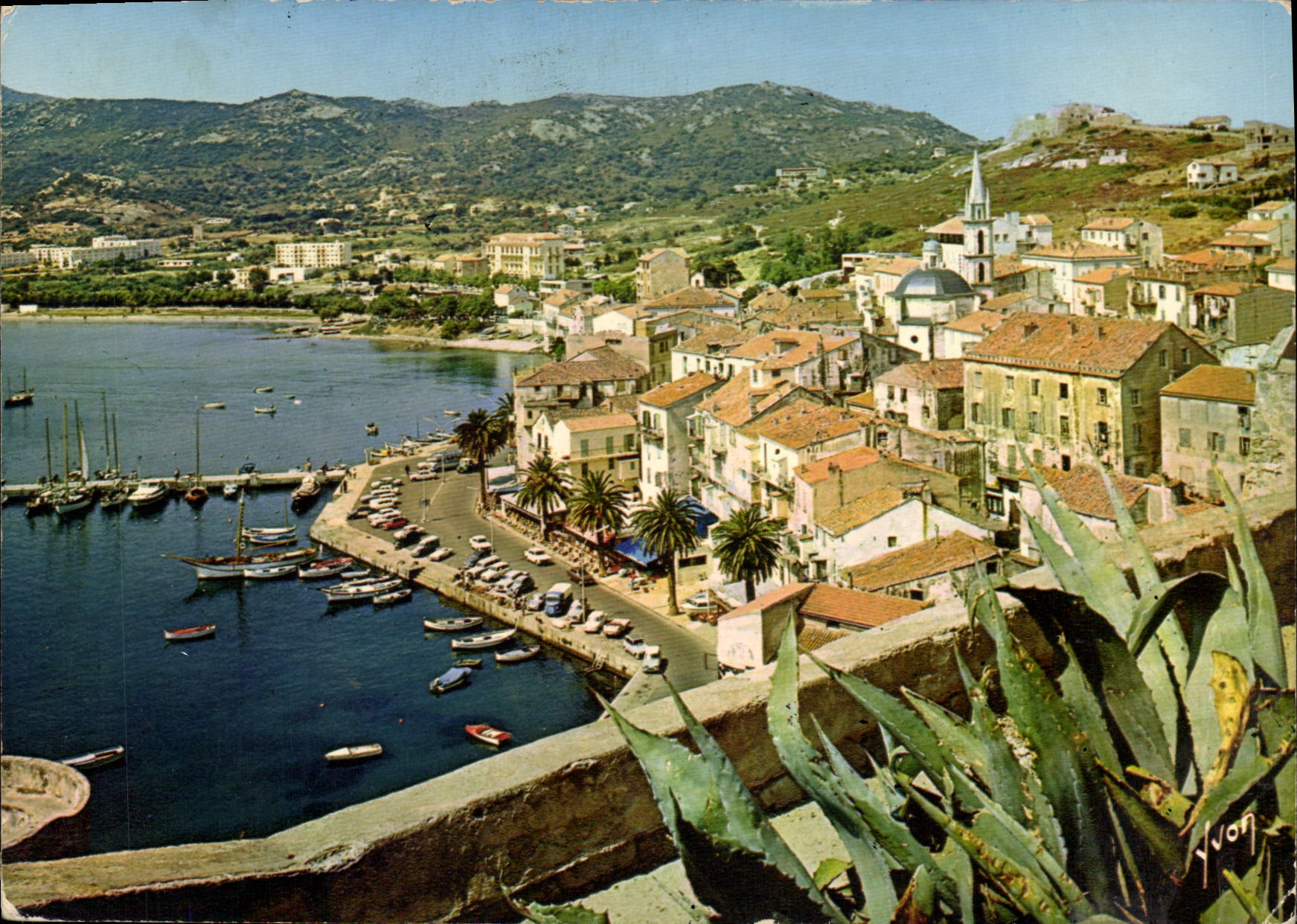 CPSM Calvi Du Haut De La Citadelle yachts