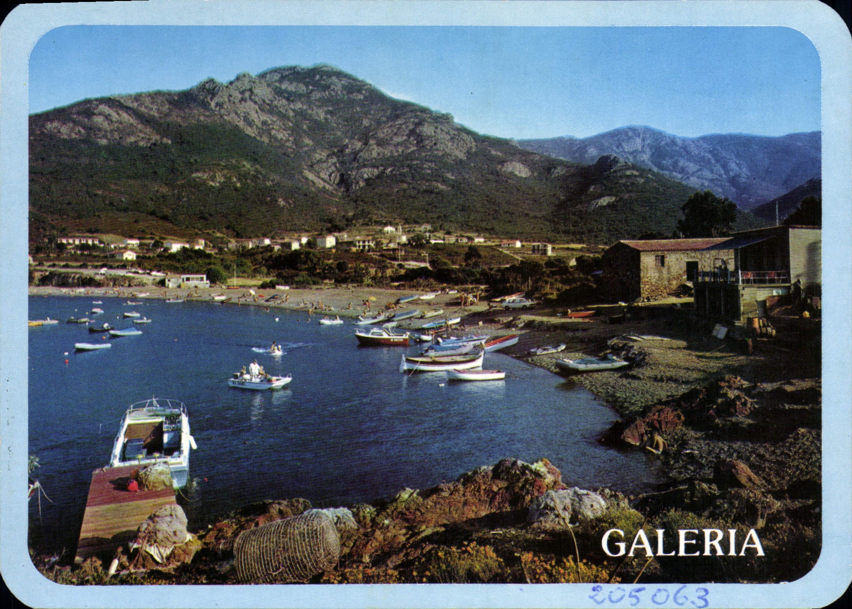 CPSM Galeria Vue Generale De Galeria Et Le Port