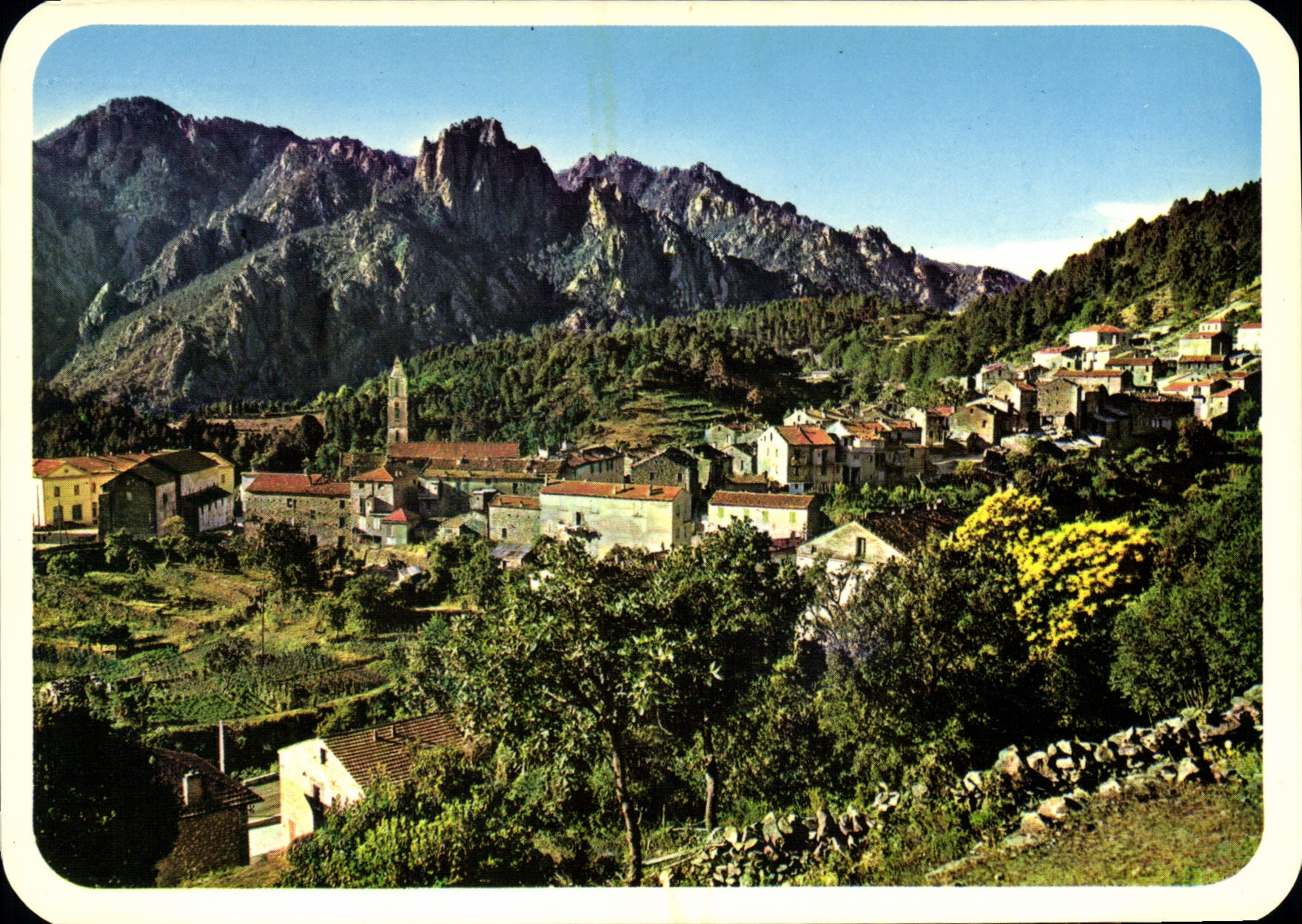 CPSM Ghisoni Et Le Mont Kyrie Eleison