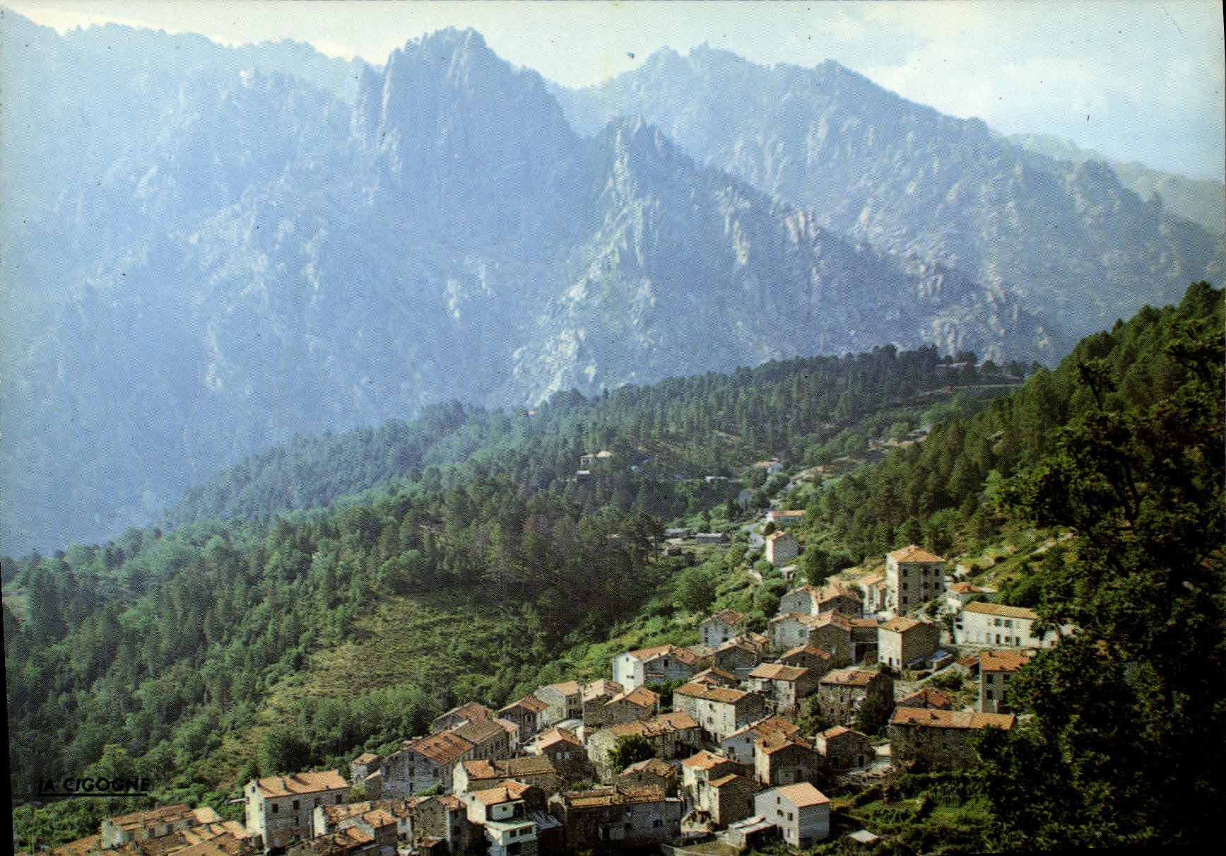 CPSM Ghisoni Vue Generale