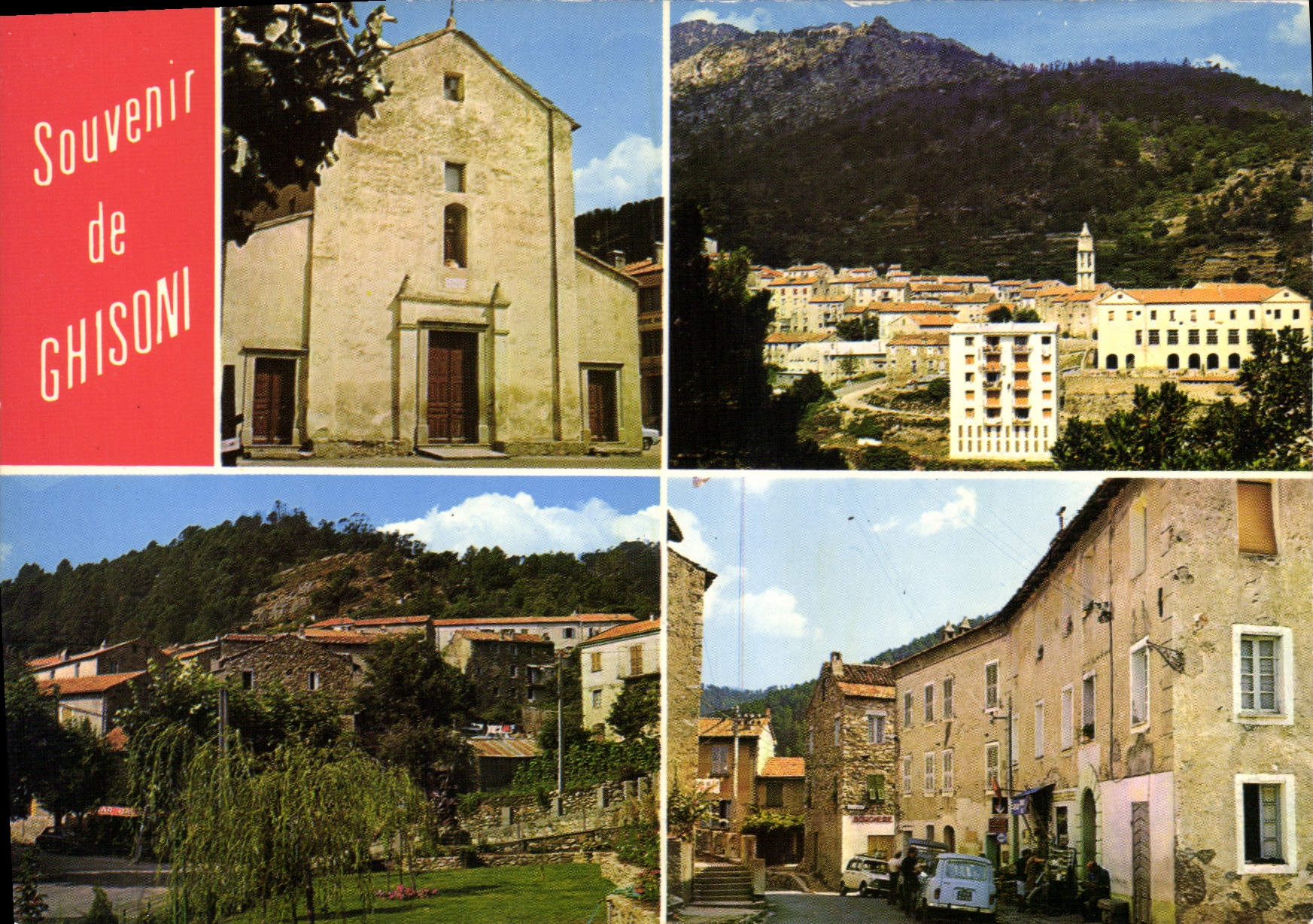 CPSM Charmes Et Couleurs De La Corse Ghisoni
