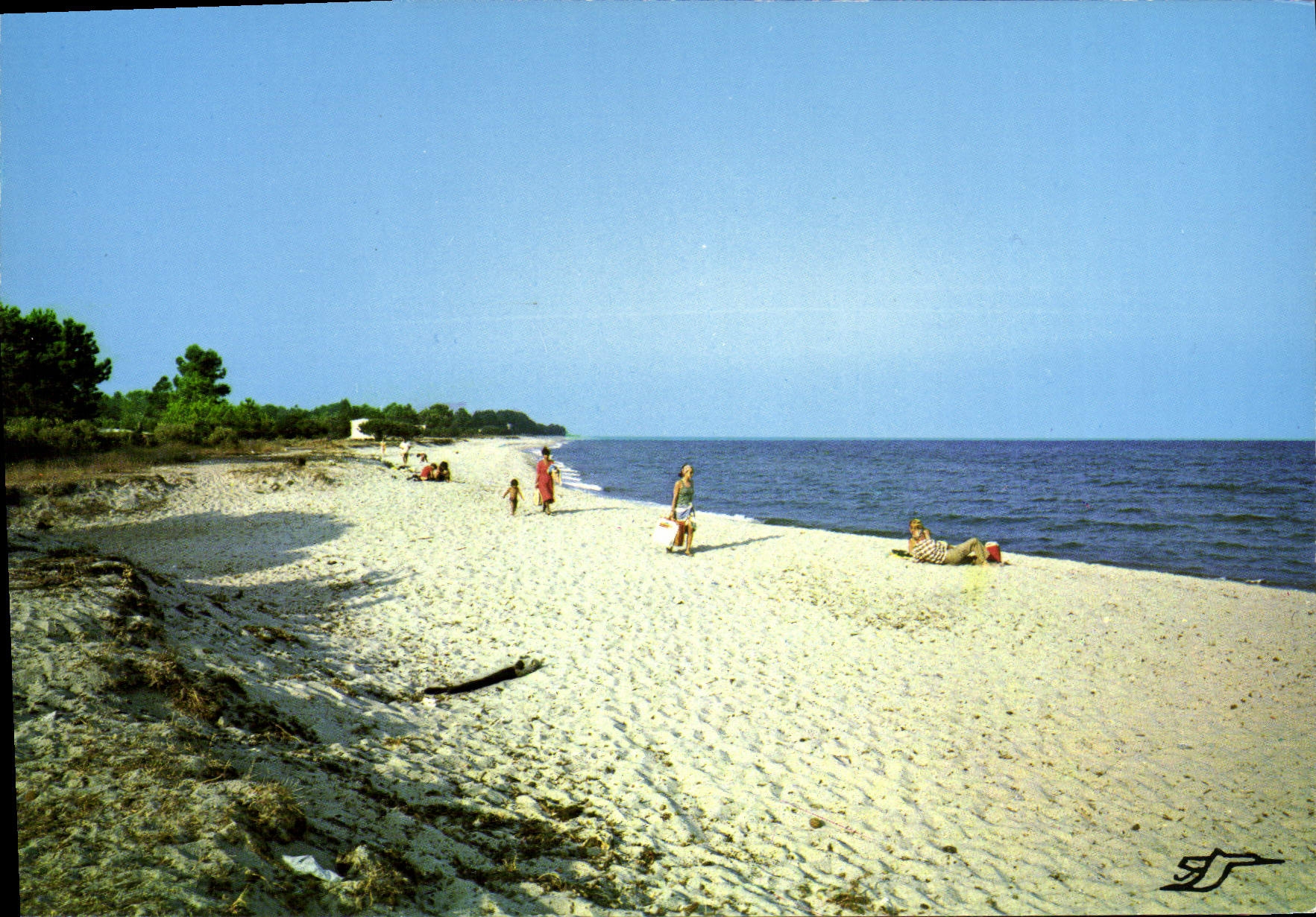 CPSM Ghisonnaccia La Plage Cliche Particulier Papeterie Beautheac Casabianca