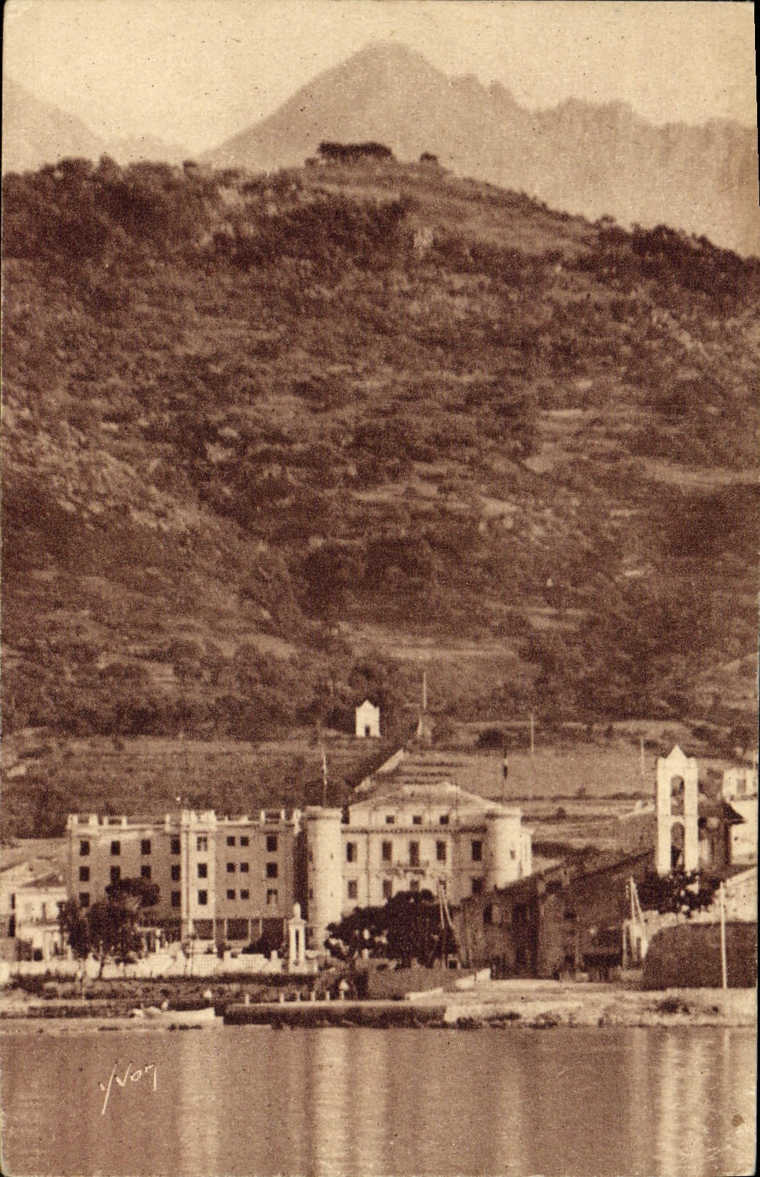 CPA Ile Rousse Le Grand Hotel Napoleon Bonaparte