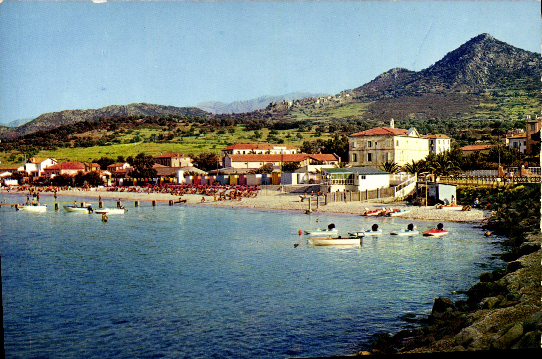 CPSM Ile Rousse Et Sa Plage Au Sable D'Or