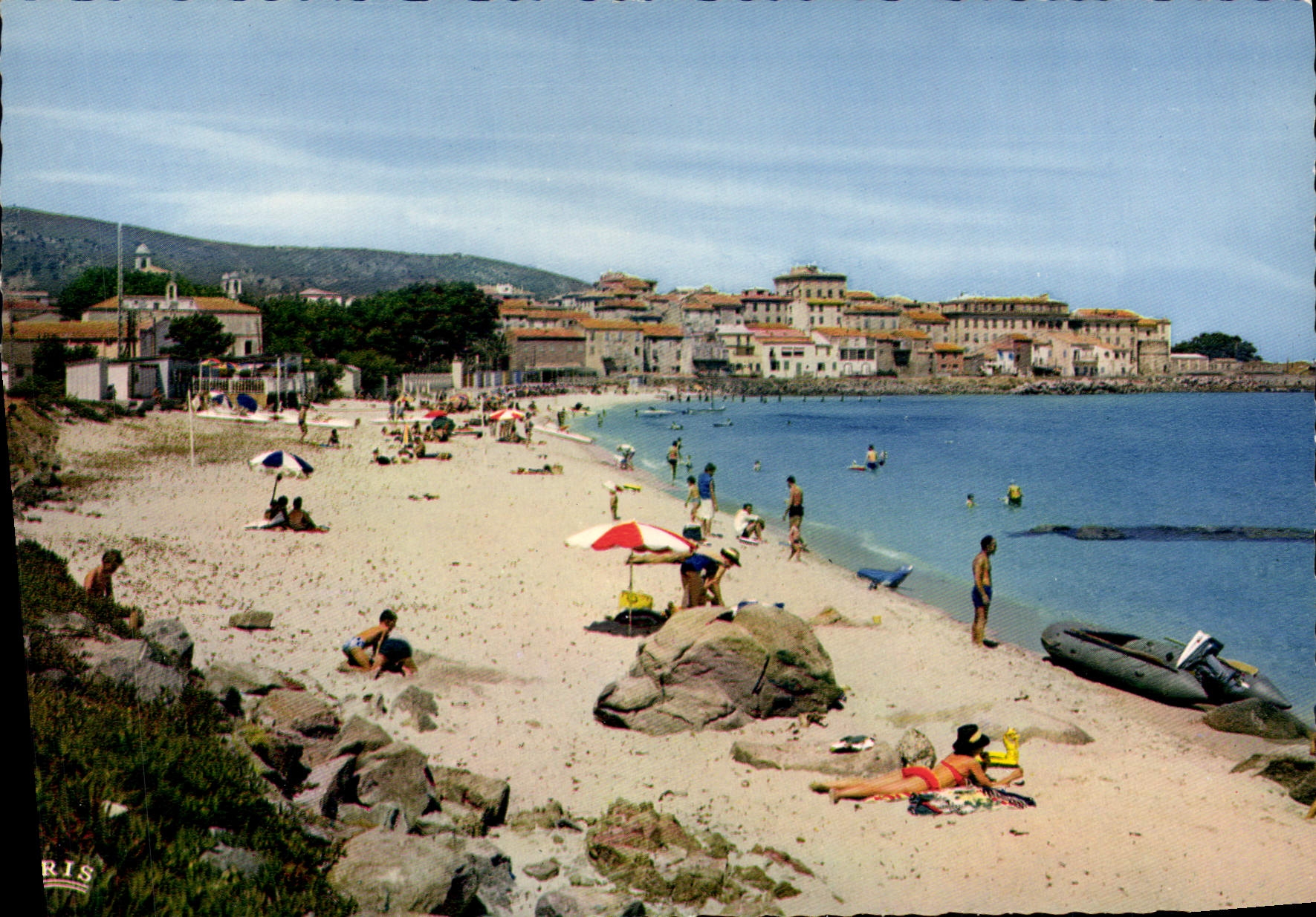 CPSM Ile Rousse La Plage Au Sable D'Or