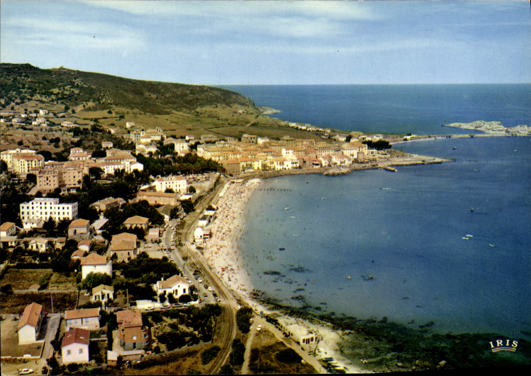 CPSM Ile Rousse Vue De La Ville Et De La Plage