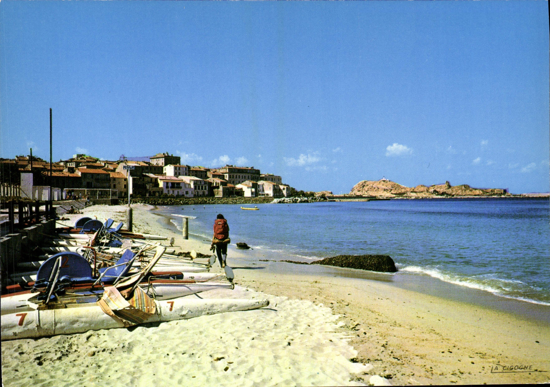 CPSM Ile Rousse La Plage