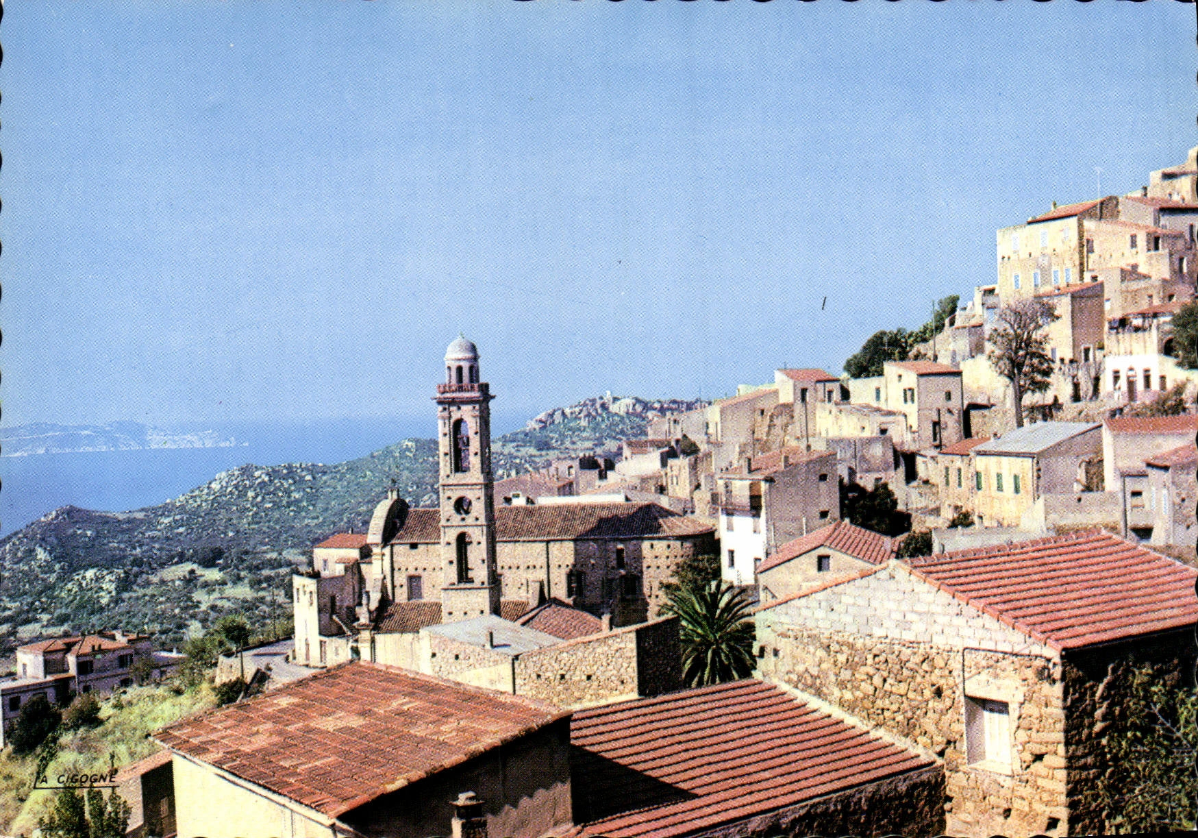 CPSM Lumio Vue Partielle Sur Le Golfe De Calvi